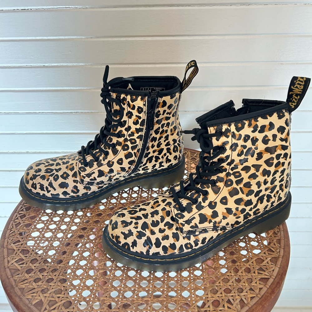 Leopard Print Women's Boots